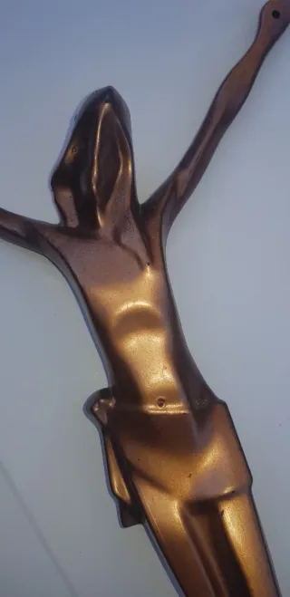Figura de Cristo bronce