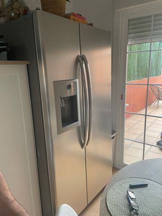 Nevera Americana Acero Inoxidable