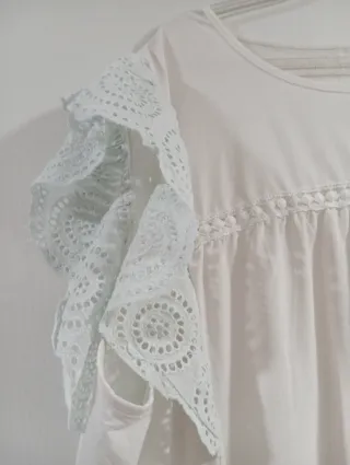 Blusa encaje tallas 50-52