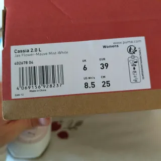 Zapatillas Puma Rosa y Blanco