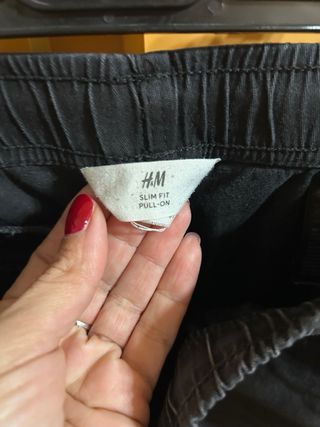 Pantaloni bambino H&M neri