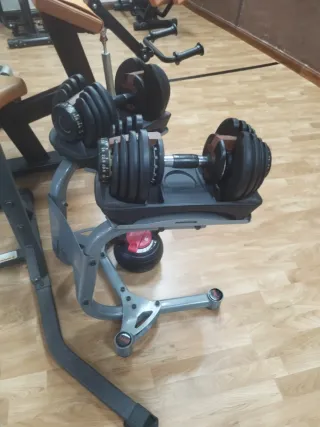 Mancuernas Ajustables Gimnasio