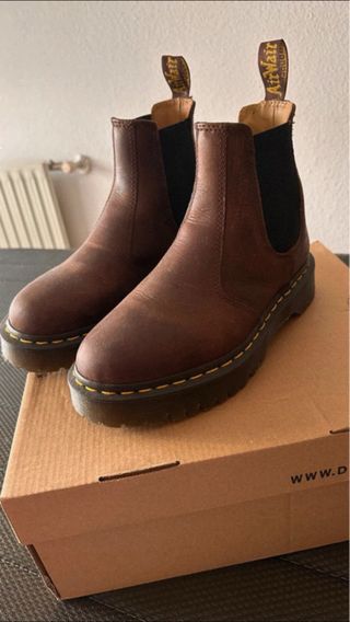 Botas Dr. Martens Chelsea Marrones