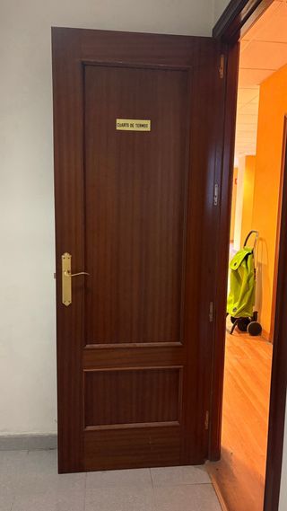 Puerta Sapeli Madera