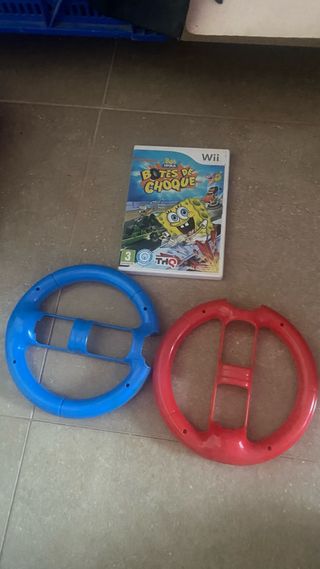 Juego Wii Spongebob: Botes de Choque