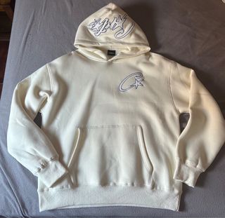 Sudadera Corteiz amarilla con logo