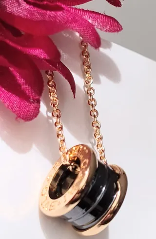 Collar 4 Bandas "Oro" Rosa