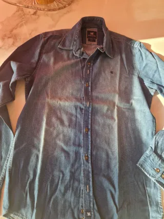 Camisa vaquera Amaro Jeans azul