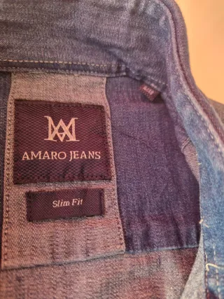 Camisa vaquera Amaro Jeans azul