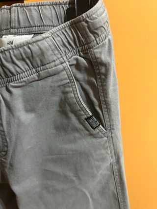 Pantaloni bambino grigi