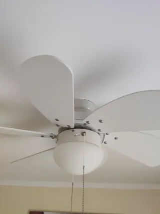 Lámparas Ventilador Techo Habitación (2 unidades)