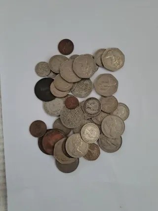 Lote de monedas variadas