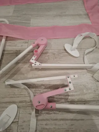 Barrera de seguridad infantil rosa