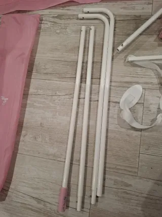 Barrera de seguridad infantil rosa