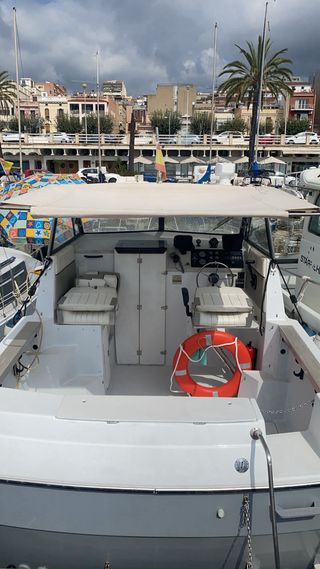 Barco 8m motor cabinado camper velero cruiser