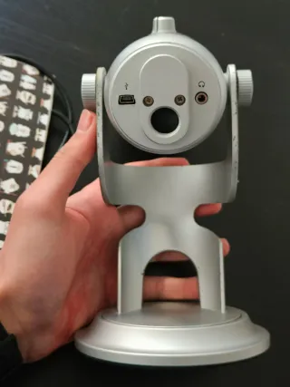 Micrófono USB Blue Yeti Plata