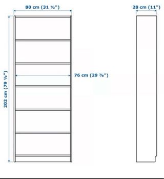 Vitrina Billy Ikea Cristal