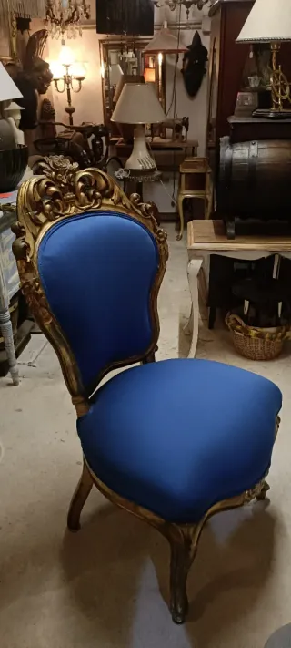 Sillas antiguas estilo Luis XV