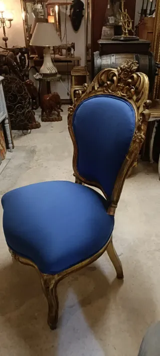 Sillas antiguas estilo Luis XV