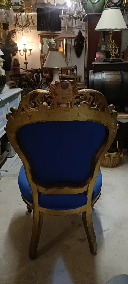 Sillas antiguas estilo Luis XV