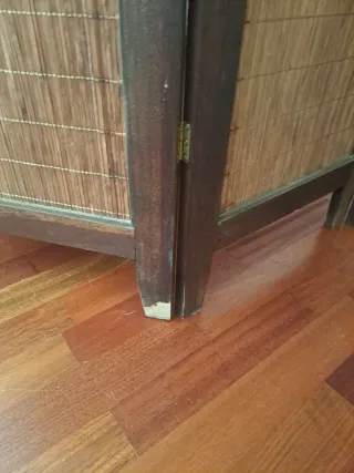 Biombo de madera 3 hojas