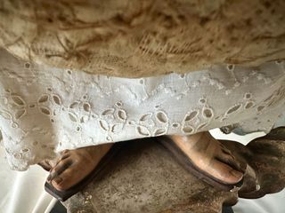 Talla Sta Teresa capipota grande ojos cristal