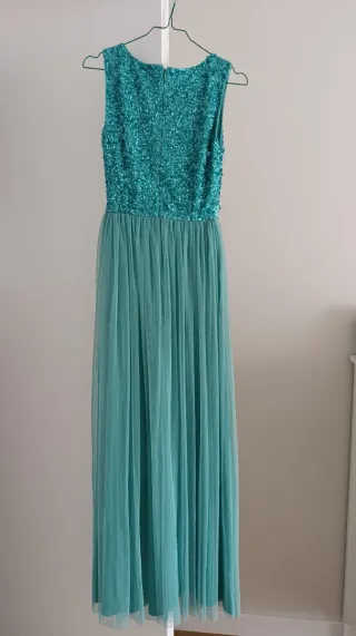 Vestido largo lentejuelas