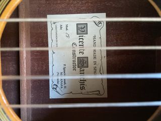 Guitarra Vicente Sanchis Mod. 28 (Masanasa)