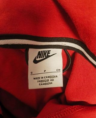 Chaqueta Nike Tech Fleece Roja