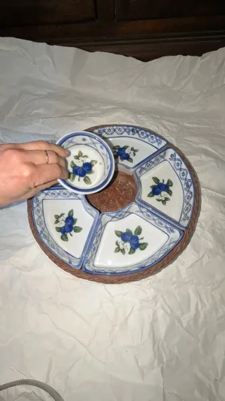 Piatto da portata in ceramica,aperitivo,cucina