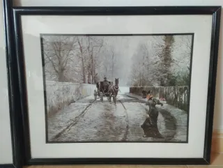 Set de 4 Cuadros Clásicos Decorativos