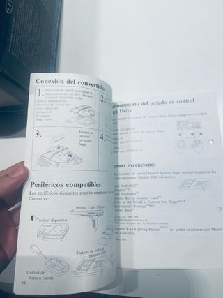 Adaptador Sega Master System Converter PAL