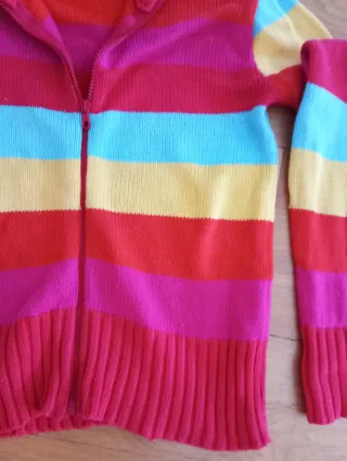 Chaqueta de algodón 100% multicolor