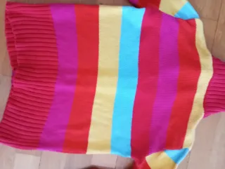 Chaqueta de algodón 100% multicolor