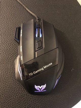 Pack 2 Ratones Gaming Blanco y Negro ps4/pc