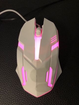 Pack 2 Ratones Gaming Blanco y Negro ps4/pc