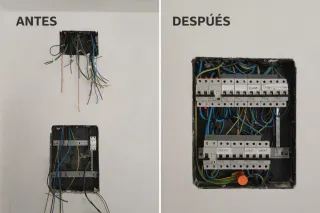 Arreglo cuadros eléctricos y diferenciales