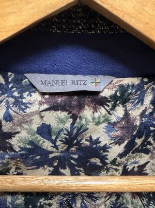 Blazer Manuel Ritz Azul y Gris