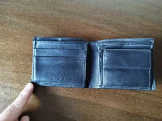 Portafogli Sisley in pelle vintage