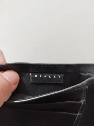 Portafogli Sisley in pelle vintage