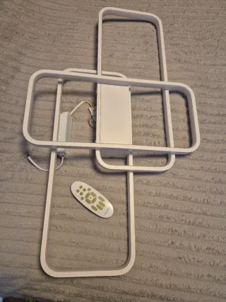 2 Lámparas LED Moderna Regulable + Mando