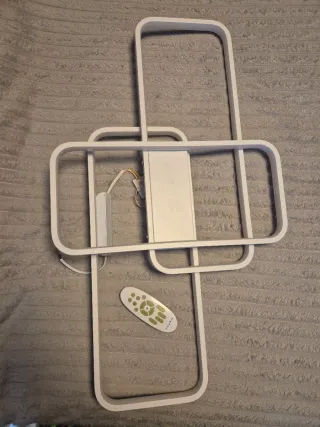 2 Lámparas LED Moderna Regulable + Mando