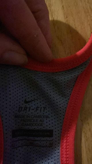 Camiseta Nike Dri-Fit XL Naranja