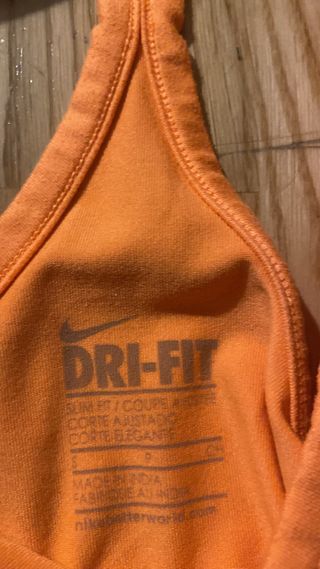 Camiseta Nike Dri-Fit XL Naranja