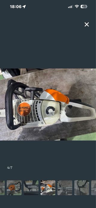 Motosierra Stihl MS 201cm