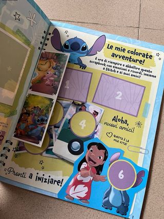 50 Album Libro Disney Stitch nuovi