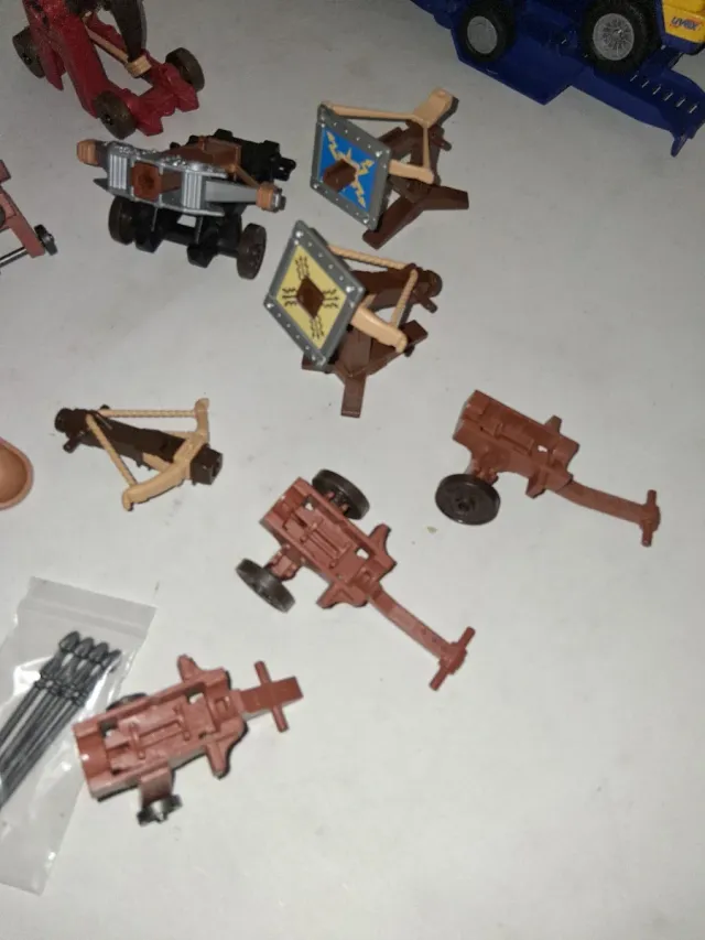 Lote Playmobil: Armas y Máquinas de Guerra