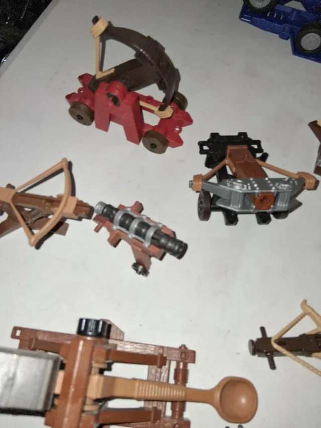 Lote Playmobil: Armas y Máquinas de Guerra