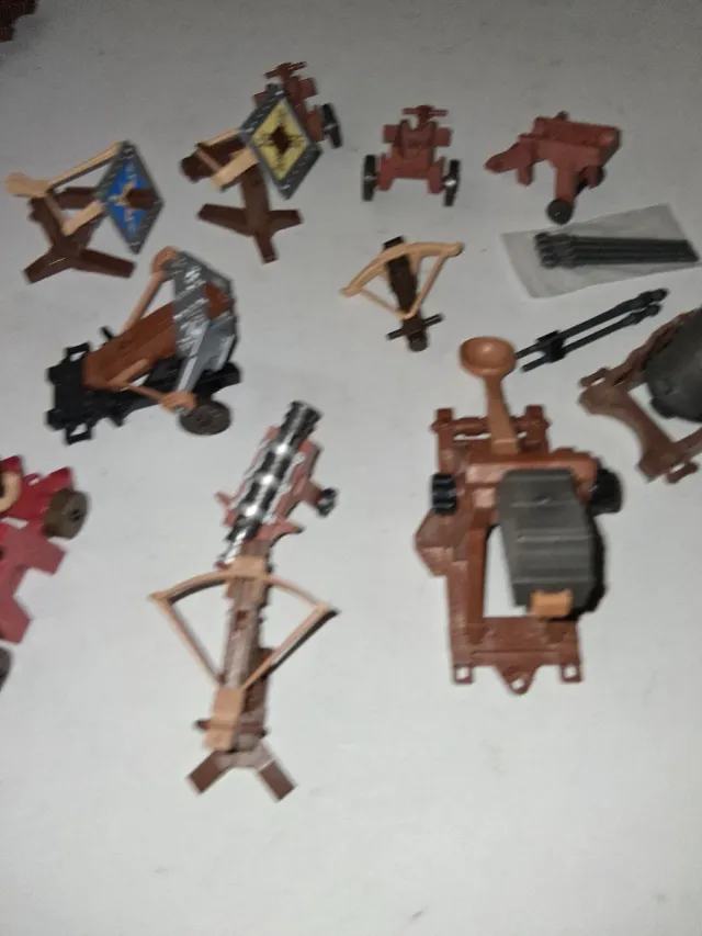 Lote Playmobil: Armas y Máquinas de Guerra