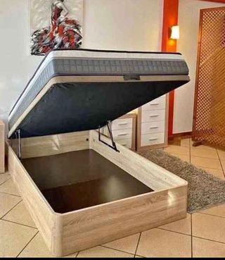 Cama Canapé con Colchón